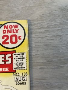 DC Bronze Age : Our fighting Forces #138 (Joe Kubert) The Losers (John Severin)