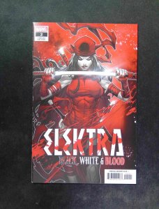 Elektra Black White and Blood #2B  Marvel Comics 2022 NM-  Meyers Variant