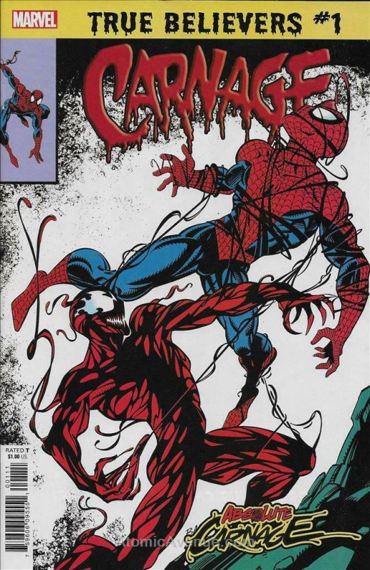 True Believers: Absolute Carnage—Carnage #1 VF; Marvel | save on shipping - deta