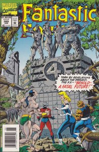Fantastic Four (Vol. 1) #389 (Newsstand) VF ; Marvel | Namor Tom DeFalco