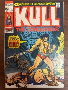 Kull the Conqueror #1 FN- 1st full comic book appearance of Kull (Marvel 1971)