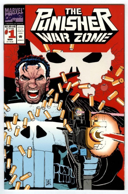 The Punisher #7 in FN- — A Copper Age Comic By Mike Baron &