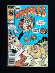 Madballs #6  Marvel/Star Comics 1987 Vf Newsstand 