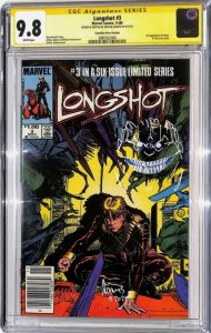 Longshot #3 CGC 9.8 1985