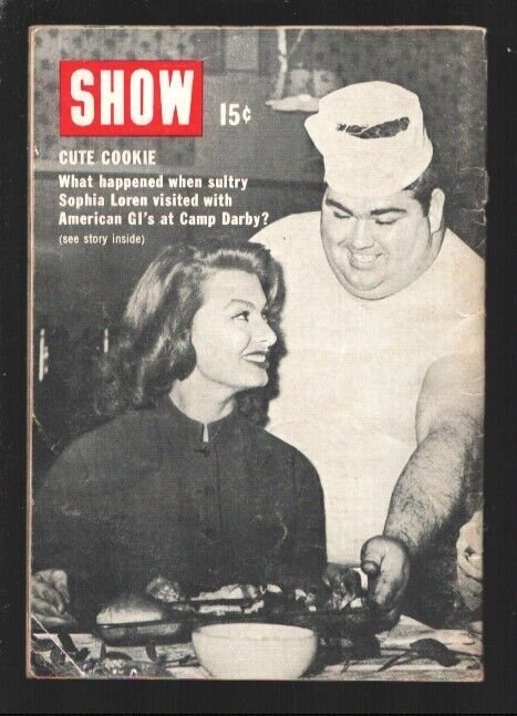 Show 9/1955-Mini mag-Cheesecake pix-exploitation-scandals-Meg