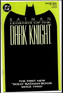 Legends of the Dark Knight #1 (1989) Batman
