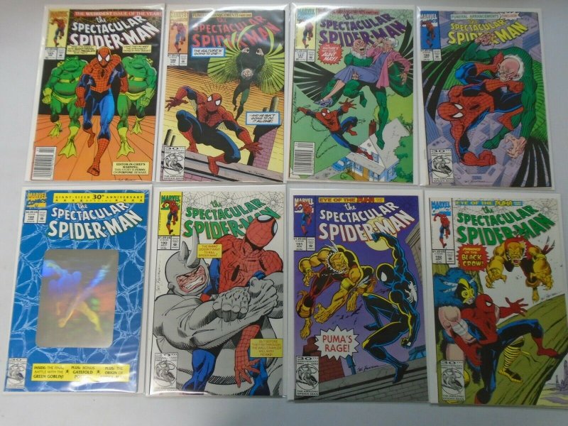 Spectacular Spider-Man High # From #185-199 15 Different 8.0 VF (1992+93)