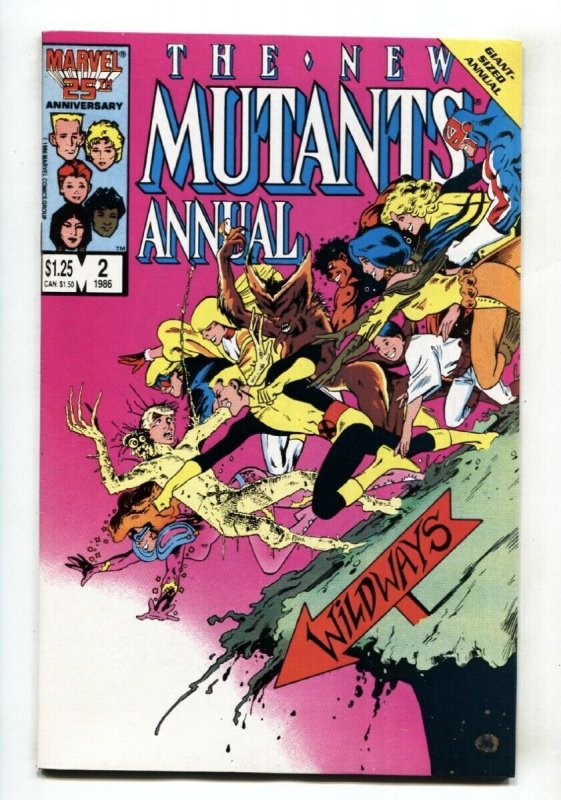 New Mutants Annual #2 1st Psylocke -Marvel-Comic book