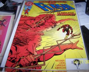 FLASH COMIC # 55 HOT cw tv show  WAR OF THE GODS  HERMES VS WALLY WEST