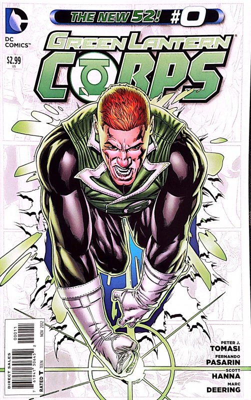 Green Lantern Corps #0 (2012) New 52 HIGH GRADE