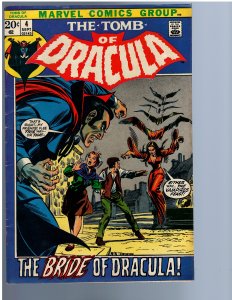 Tomb of Dracula #4 (1972) FN-