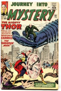 JOURNEY INTO MYSTERY #101 comic book 1964-THOR-AVENGERS CROSSOVER vg