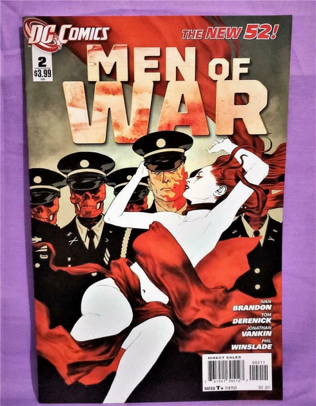 DC New 52 MEN OF WAR #1 - 8 Sgt Rock Tom Derenick Phil Winslade (DC, 2011)!