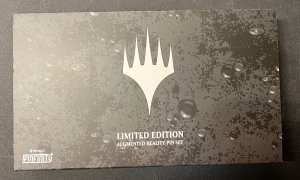 Pinfinity Magic The Gathering MTG  Black Collection Mana AR Pin Badge Set NEW F2