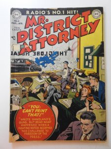 Mr. District Attorney #8 (1949) Cvr Loose Fair Condition!