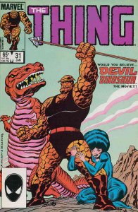 Thing, The #31 FN ; Marvel | Devil Dinosaur