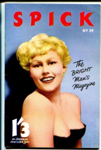 MAG: Spick #59 10/1958-cheesecake-British pin-ups-stocking pix-pretty UK wome...