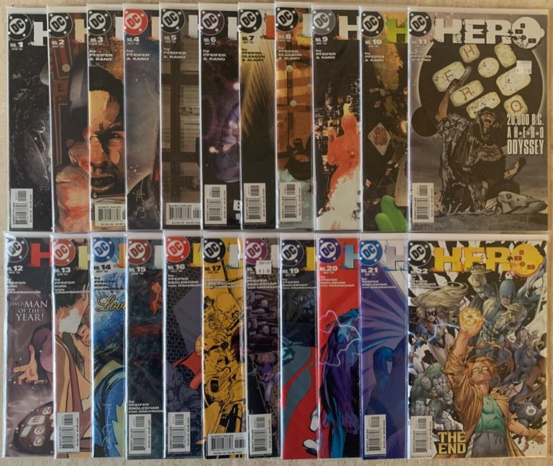 H-E-R-O 1-22 | DC COMICS 1995-2001 | COMPLETE SERIES | VF- TO VF/NM