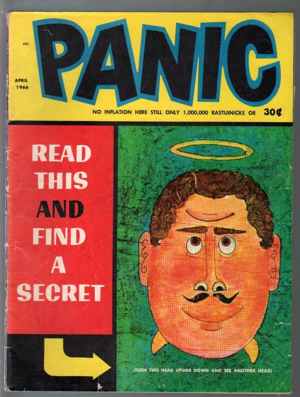 Panic #12 1966-MAD imitator-Bob Powell-Don Orheck0parody humor-VG