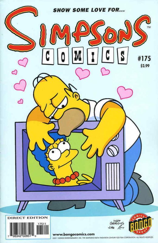 Simpsons Comics #175 VF; Bongo | we combine shipping 