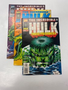 3 Incredible Hulk MARVEL comic books #447 448 451 2 LP5