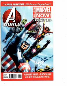 3 Free Comic Book Day Comics Previews # 1 2 3 Avengers Hulk Thor Wasp 2014 J209