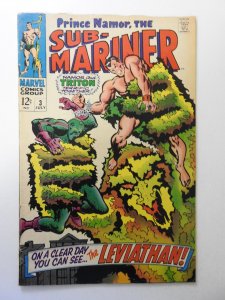 Sub-Mariner #3 (1968) VG Condition