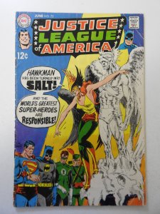 Justice League of America #72 (1969) VG- Condition see description