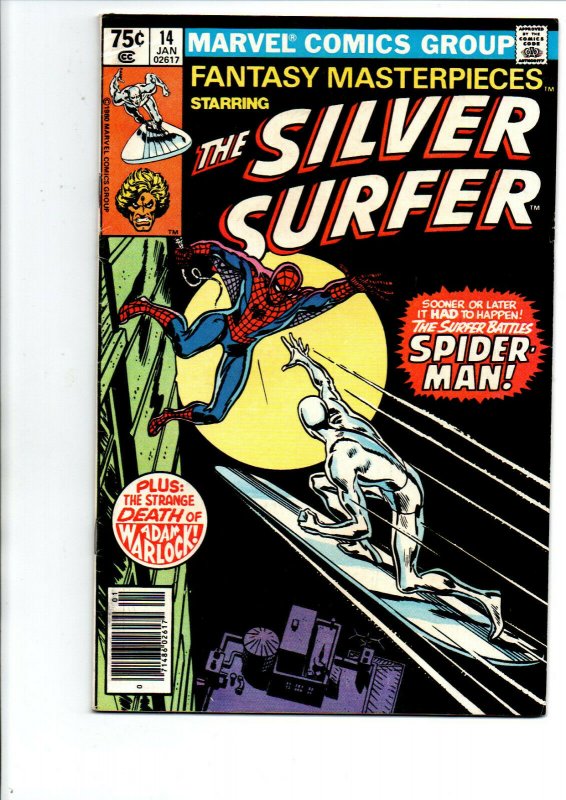 Fantasy Masterpieces #14 - Silver Surfer vs Spider-man - 1981 - Fine