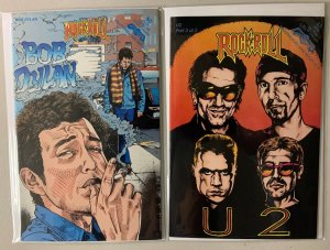 Rock N Roll Comics lot #19-55 Revolutionary 10 diff (avg 6.0 FN) (1991-'93)