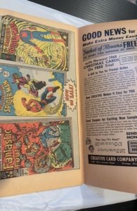 Fantastic Four #81 (1968) the exquisite elemental - crystal from inhumans