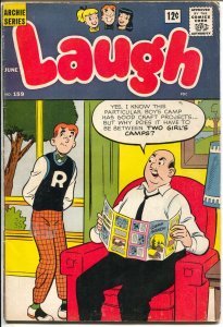 Laugh #159 1964-Archie-Betty-Veronica-Josie-Don deCarlo-VG