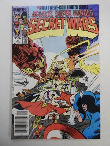 Marvel Super Heroes Secret Wars #9 (1985) All-Out War! Sharp VF-NM Condition!