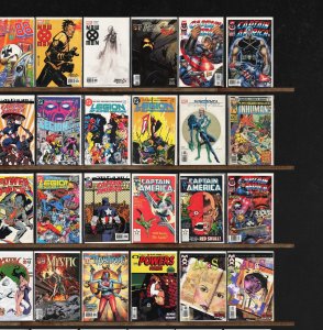 Huge Lot 150+ Comics with Captain America, Cable & More!