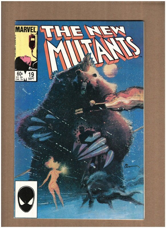 New Mutants #19 Marvel Comics 1984 Demon Bear, Starjammers app. VF 8.0