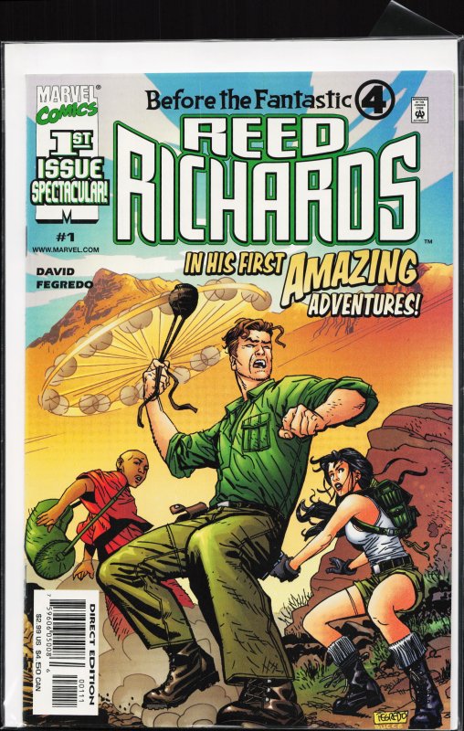 Before the Fantastic Four: Reed Richards #1 (2000) Mister Fantastic