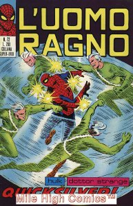 SPIDER-MAN ITALIAN (L'UOMO RAGNO) (1970 Series) #72 Fine Comics Book