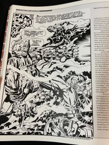 JACK KIRBY THE COMICS JOURNAL LIBRARY OVERSIZED TRADE PAPERBACK VF+