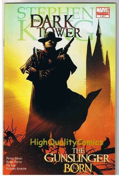 DARK TOWER GUNSLINGER BORN #1, NM+, Stephen King, 2007, more SK in store