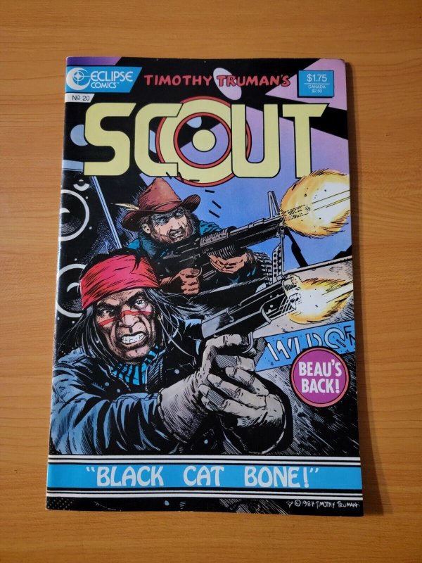 Scout #20 ~ NEAR MINT NM ~ 1987 Eclipse Comics
