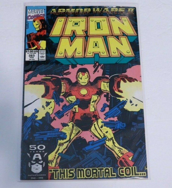 Iron Man #265 Feb. 1991 Marvel Comics