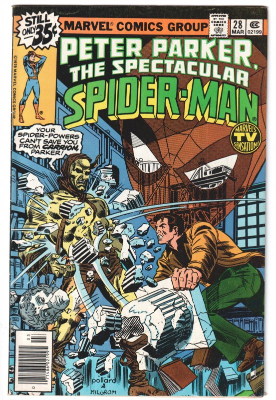 The Spectacular Spider-Man #28 (1979) Spider-Man and Daredevil by Frank Miller