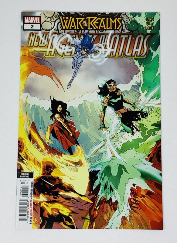 WAR OF THE REALMS NEW AGENTS OF ATLAS #2 2ND PRINTING