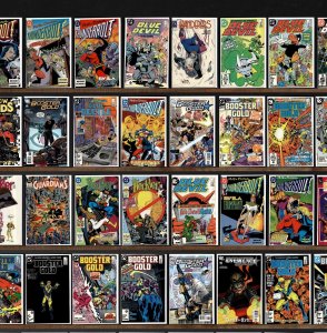 Huge Lot 150+ Comics with Booster Gold, The Spectre, Blue Devil & More!