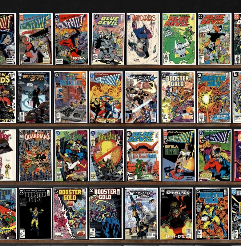 Huge Lot 150+ Comics with Booster Gold, The Spectre, Blue Devil & More!