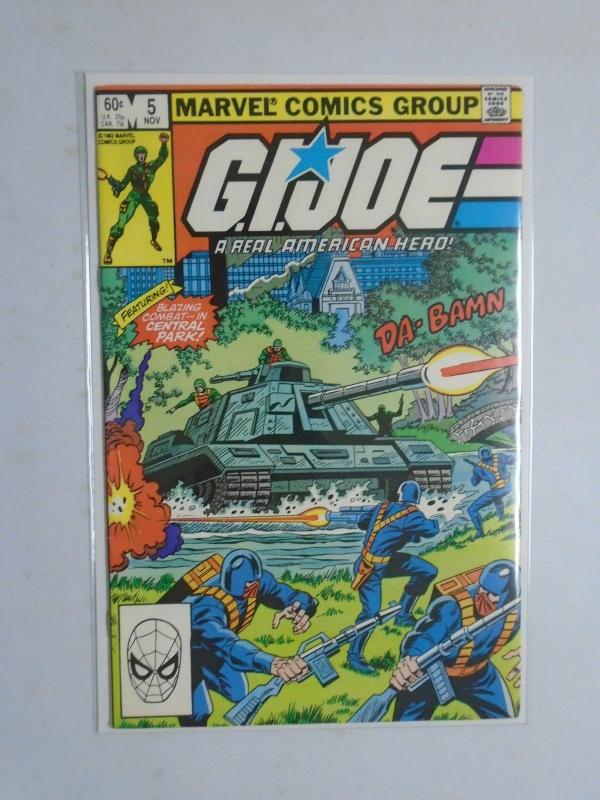 G.I. Joe (Marvel) #5, Direct Edition 7.0 (1982) 1st (only) Printing