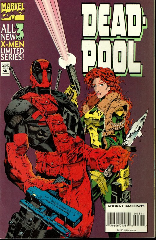 Deadpool #3 - NM - Part 3 of Mini-Series