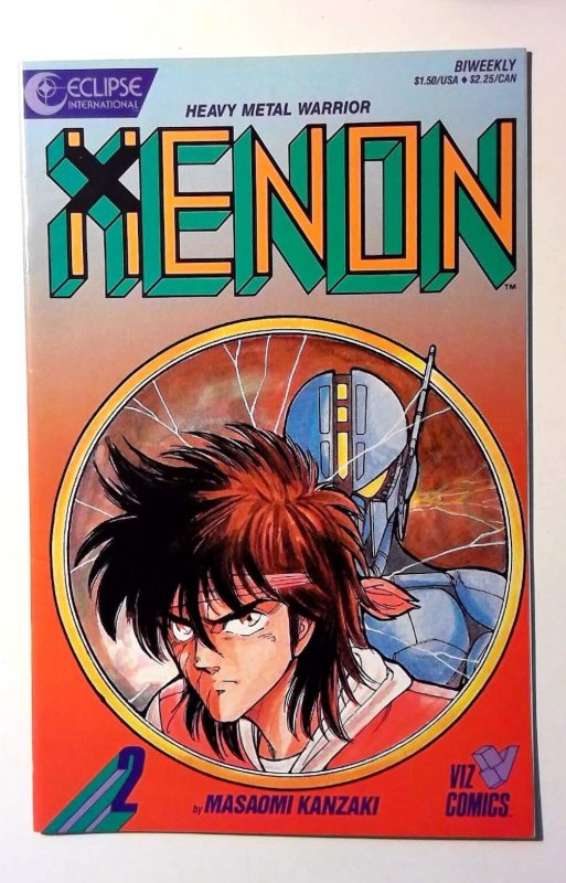 Xenon #2 (1987) Eclipse Comics 1st Print Comic Book
