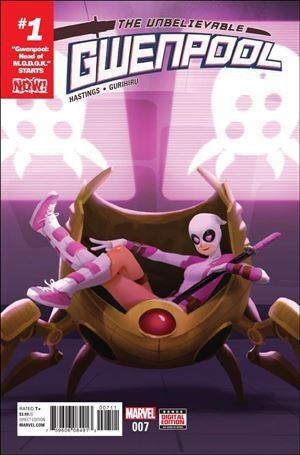 Unbelievable Gwenpool 7-A Helen Chen Cover VF/NM