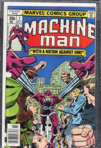 Machine Man #7 (1978) Machine Man [Key Issue]